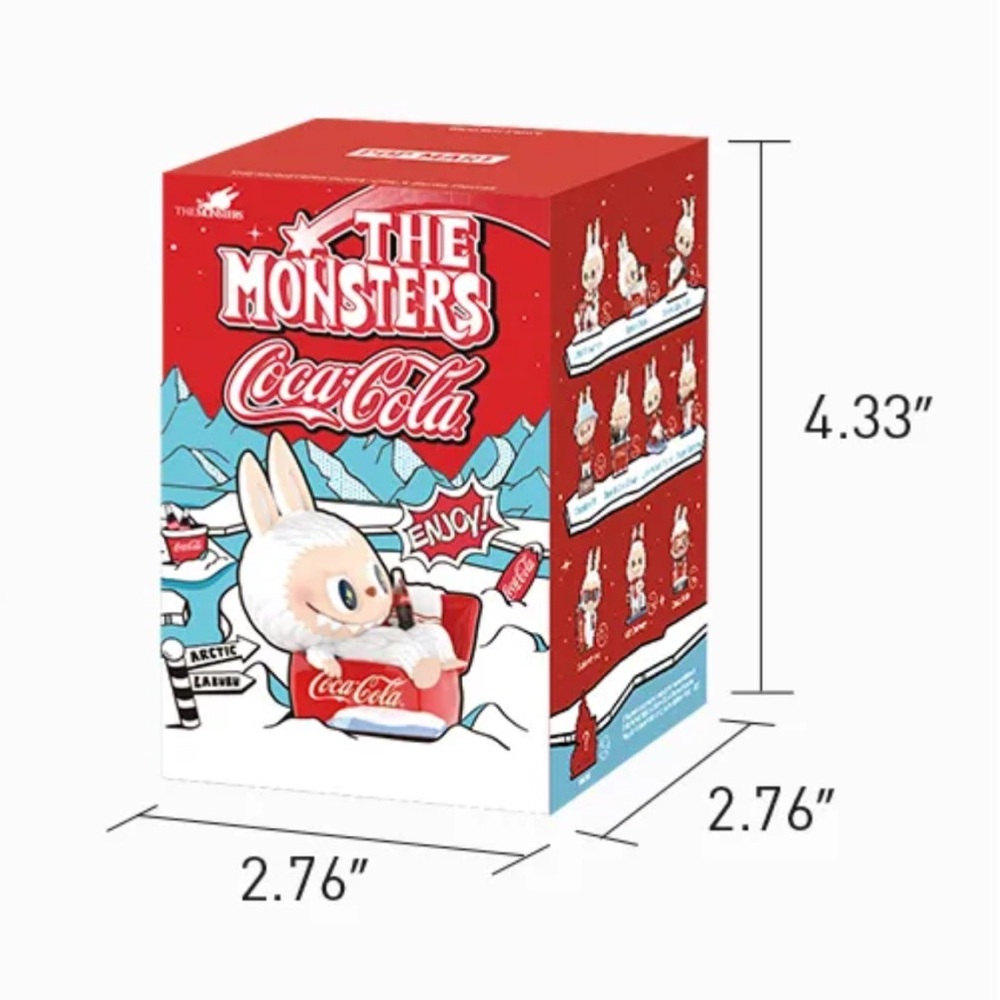 Pop Mart The Monsters Coca-Cola Figurines - Snowy Mountain
